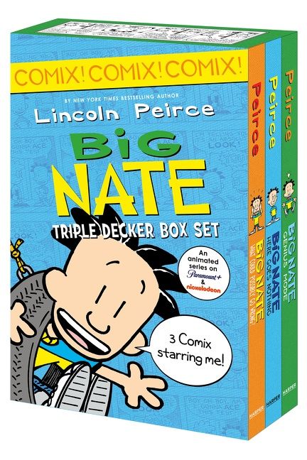 Big Nate 3-Book Comix Box Set