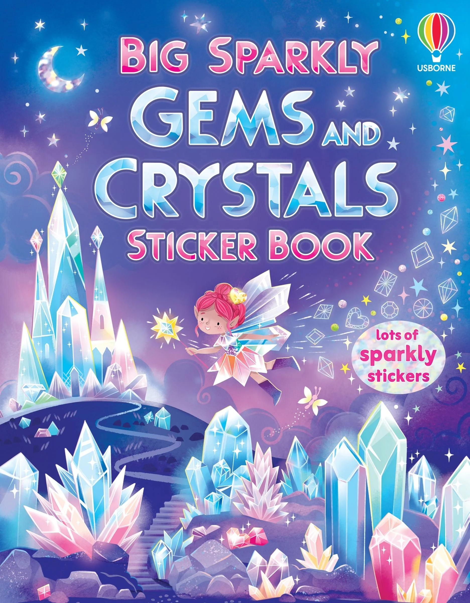 Big Sparkly Gems and Crystals Sticker Book - Image 2