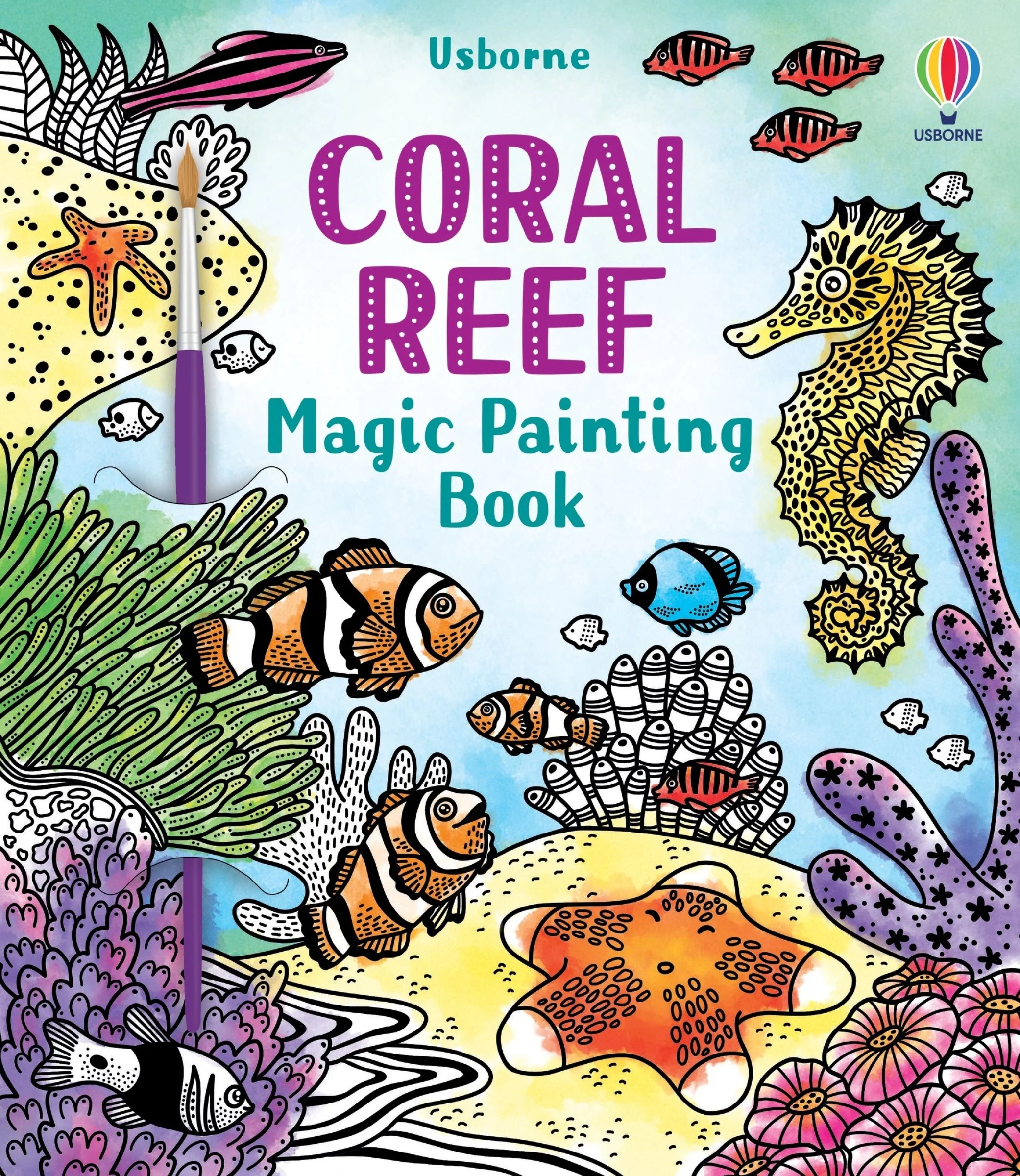 Coral Reef Magic Painting Book - Image 2