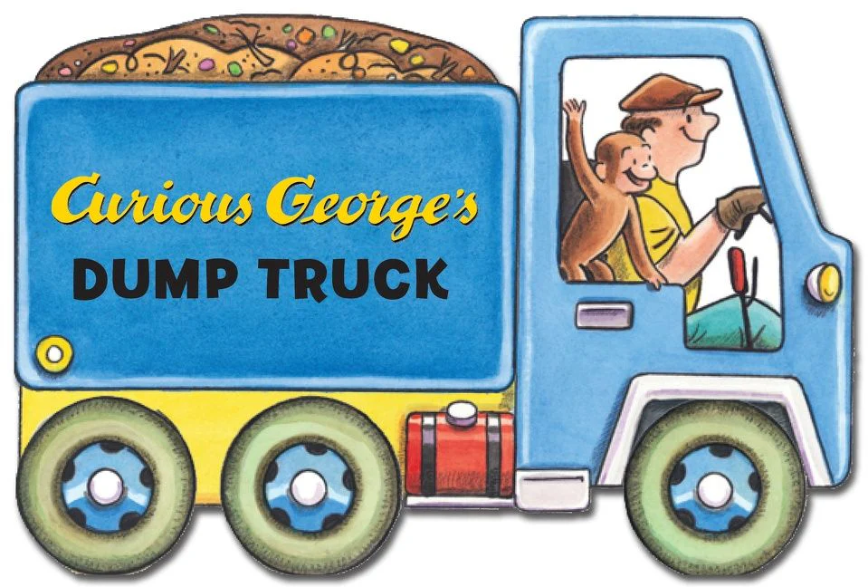 Curious George's Dump Truck (Mini Movers Shaped s)