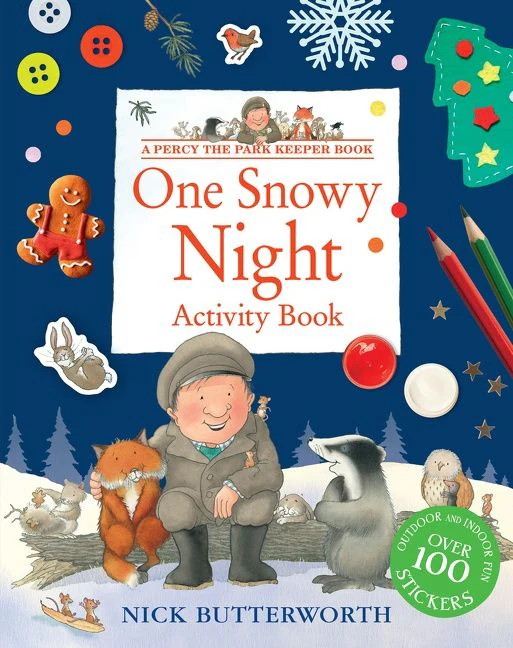 One Snowy Night Activity Book (Percy the Park Keeper) - Image 2