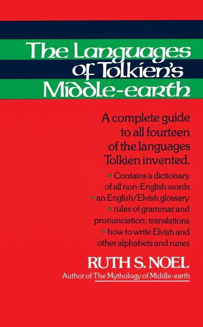 The Languages Of Tolkien's Middleearth