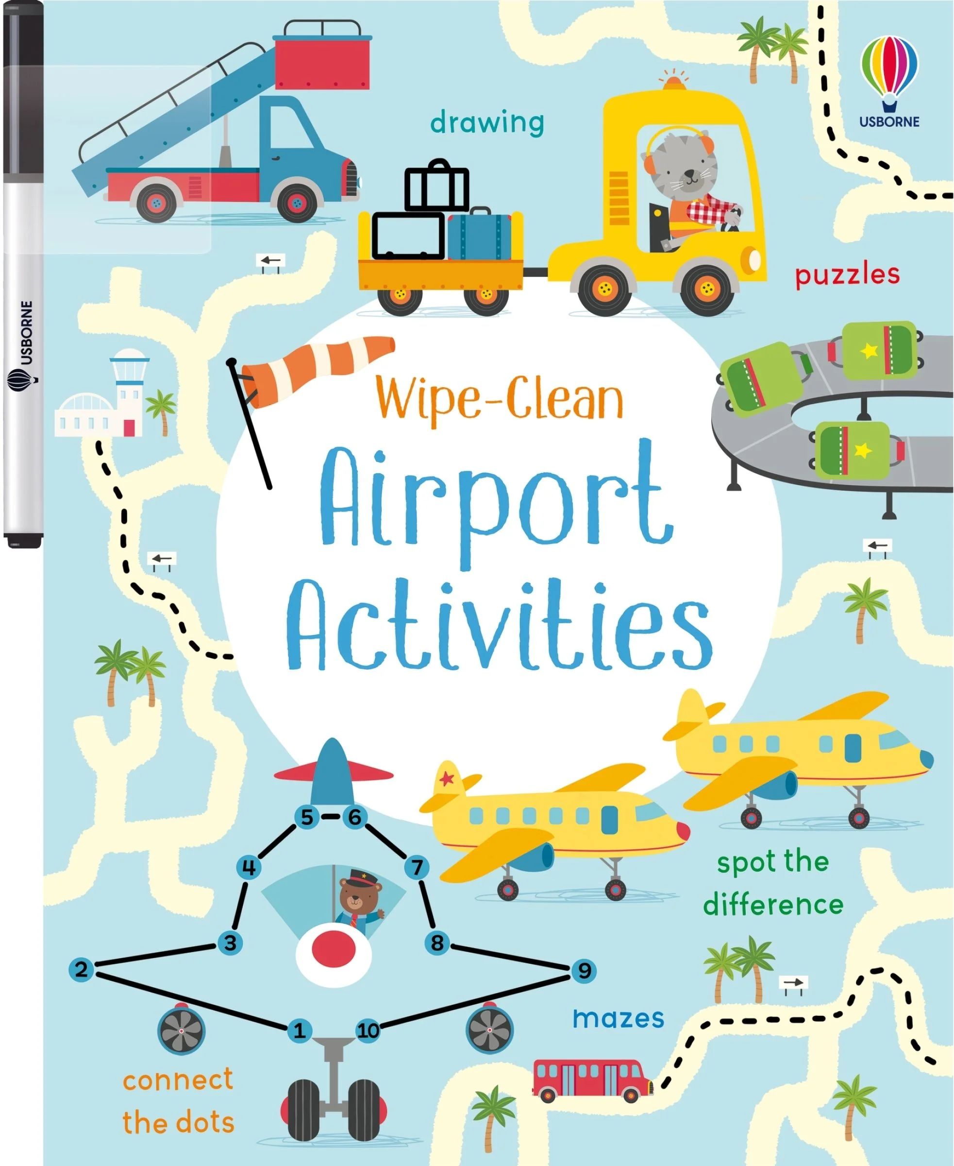 Wipe-Clean Airport Activities - Image 2